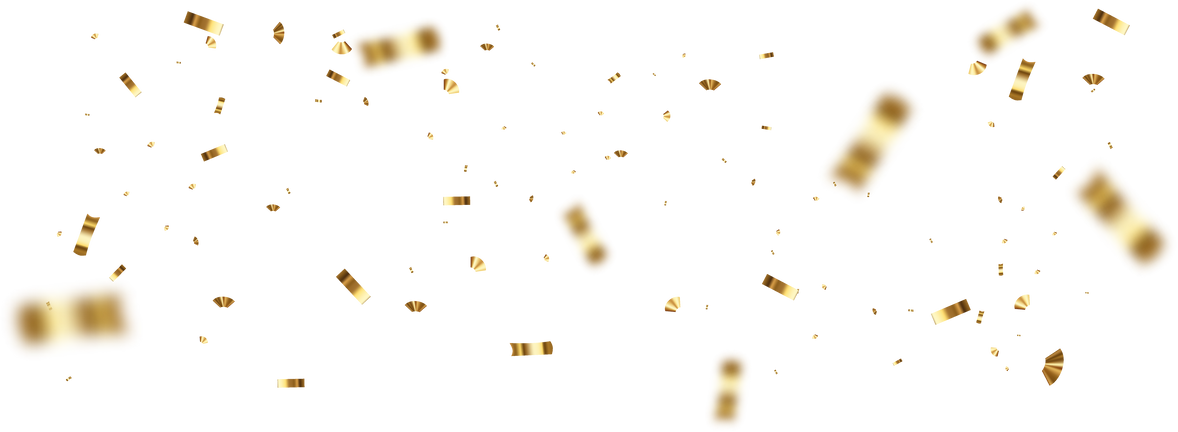 Gold Confetti